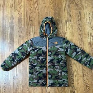 Boys Northface reversible jacket